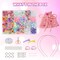 Girls DIY Bracelet Making Kit with Letter Beads – Jewelry & Hair Accessories Craft Set